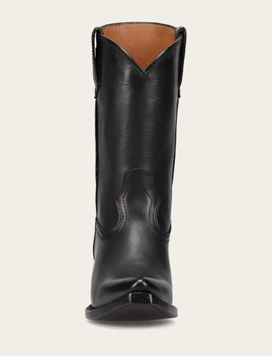 Sacha Mid Pull On - Black - Front