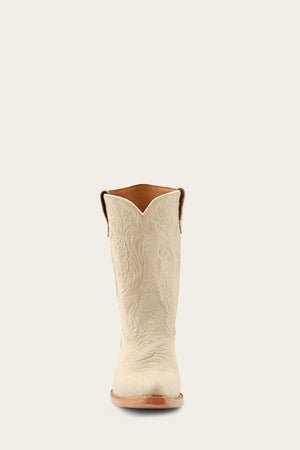 Sacha Mid Pull On - Ivory - Front