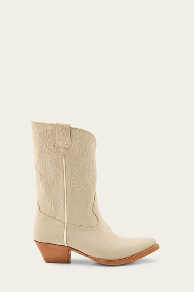 Sacha Mid Pull On - Ivory - Outside