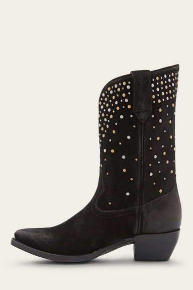 Sacha Mid Stud - Black - Inside