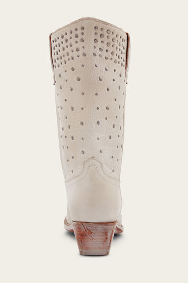 Sacha Mid Stud - White - Back