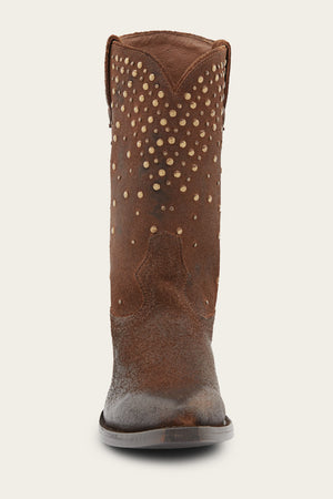 Sacha Mid Stud - Nutmeg - Front