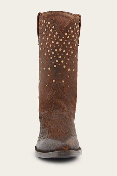 Sacha Mid Stud - Nutmeg - Front