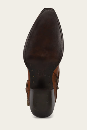 Sacha Multi Strap Bootie - Caramel - Sole