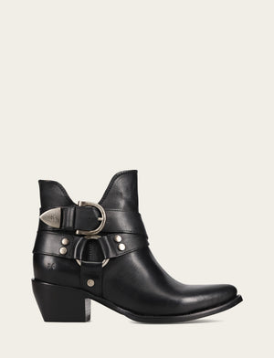 Sacha Multi Strap Bootie - Black - Outside