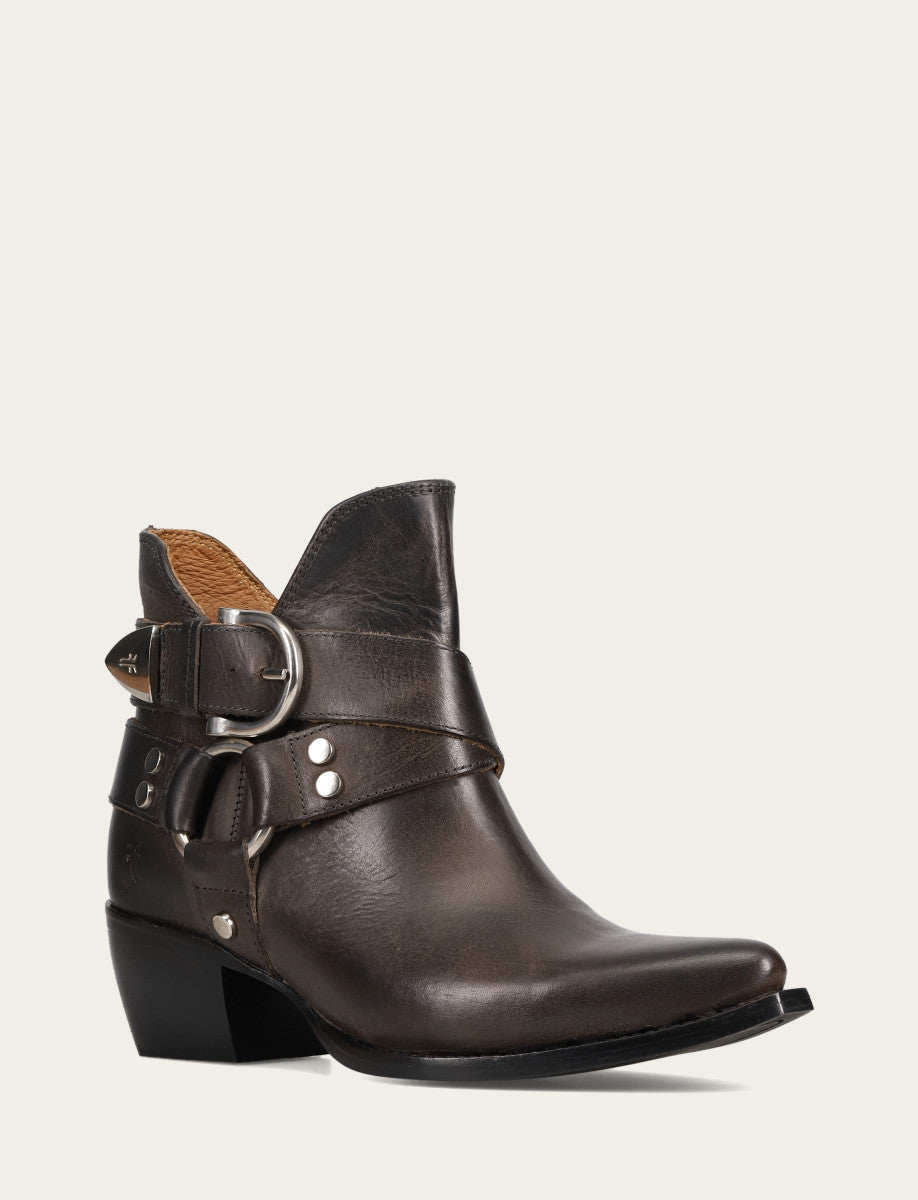 Sacha Multi Strap Bootie - Steel - Hero