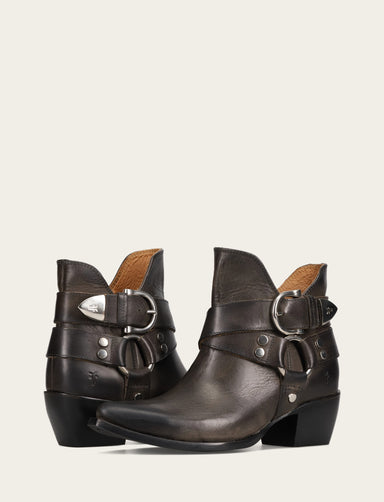 Sacha Multi Strap Bootie - Steel - Pair