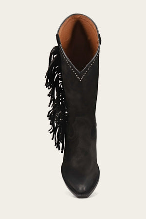 Frye Sacha Tall Fringe 7 US Red