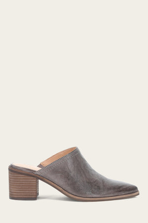Sadie Mule - Steel - Outside