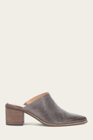 Sadie Mule - Steel - Outside