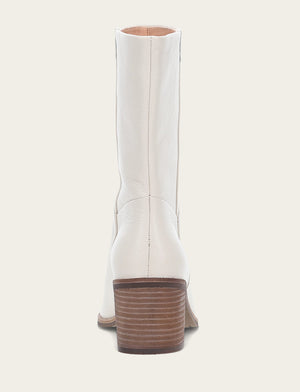 Sadie Softy Mid - Ivory - Back