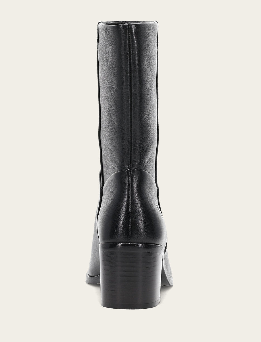 Sadie Softy Mid - Black - Back