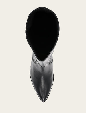 Sadie Softy Tall - Black - Top Down