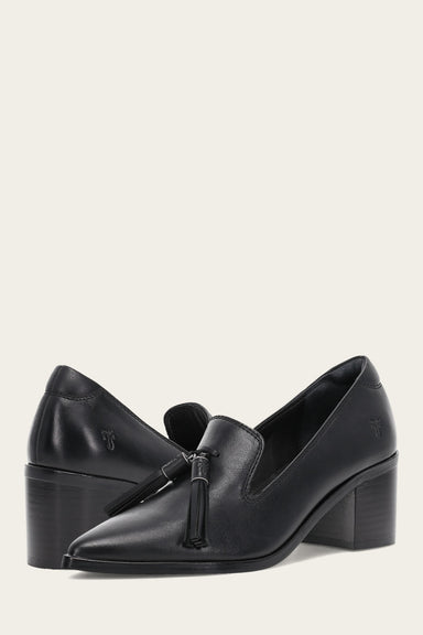 Sadie Venetian Tassel - Black - Pair