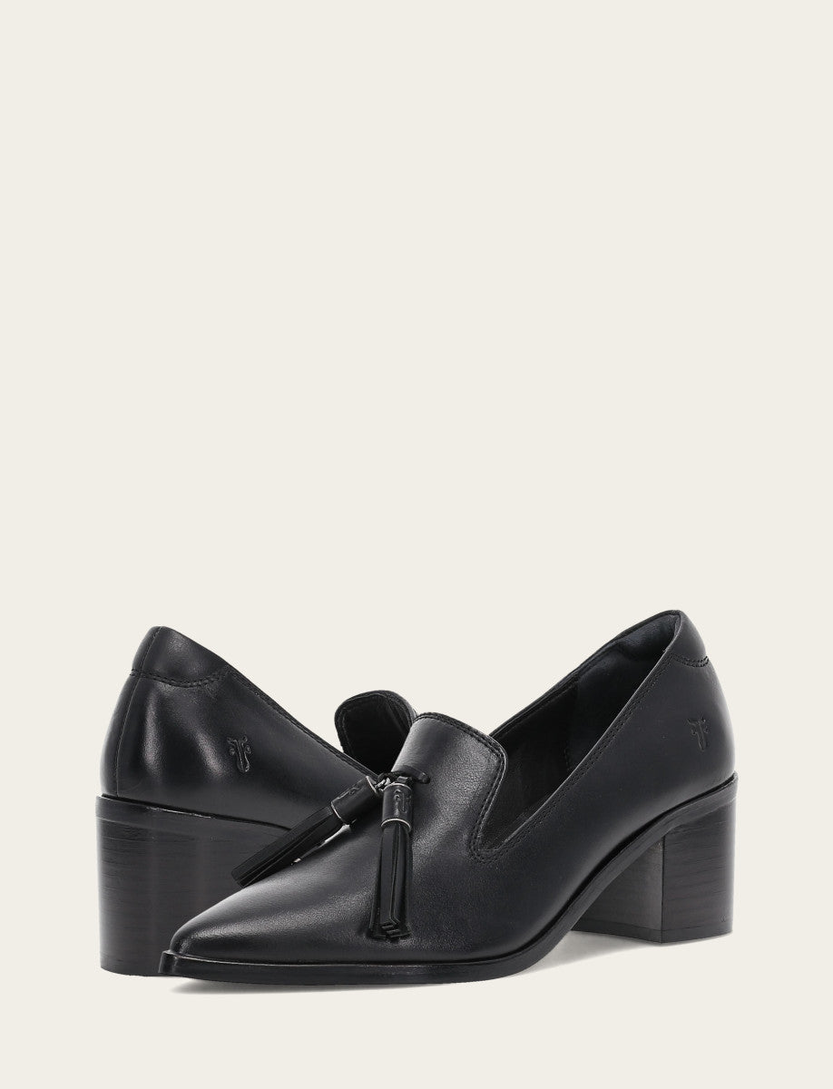 Sadie Venetian Tassel - Black - Pair