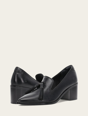 Sadie Venetian Tassel - Black - Pair