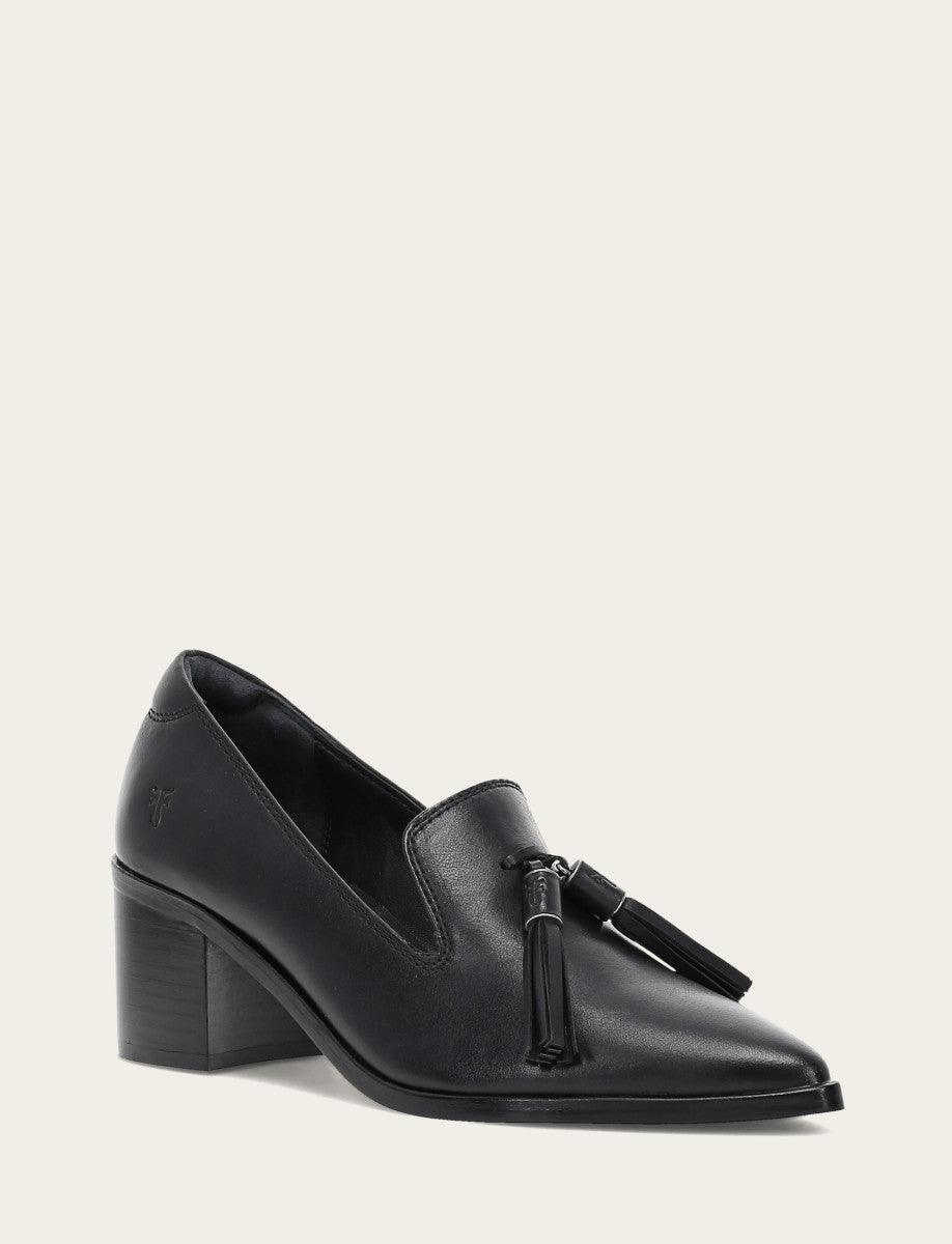 Sadie Venetian Tassel - Black - Hero