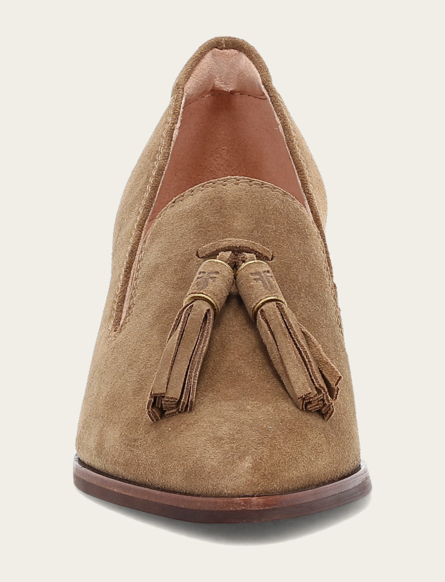 Sadie Venetian Tassel - Almond - Front