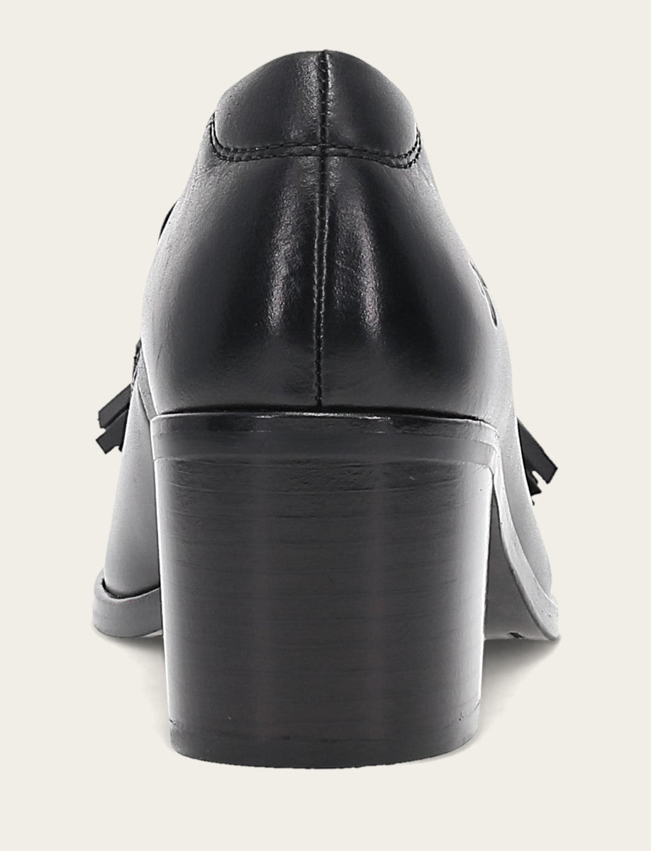 Sadie Venetian Tassel - Black - Back