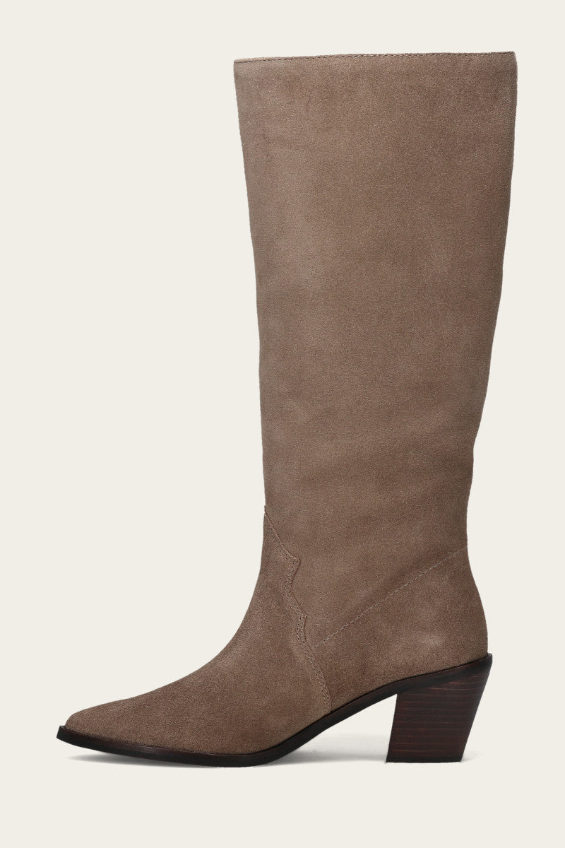 Sara Slouchy - Dark Taupe - Inside