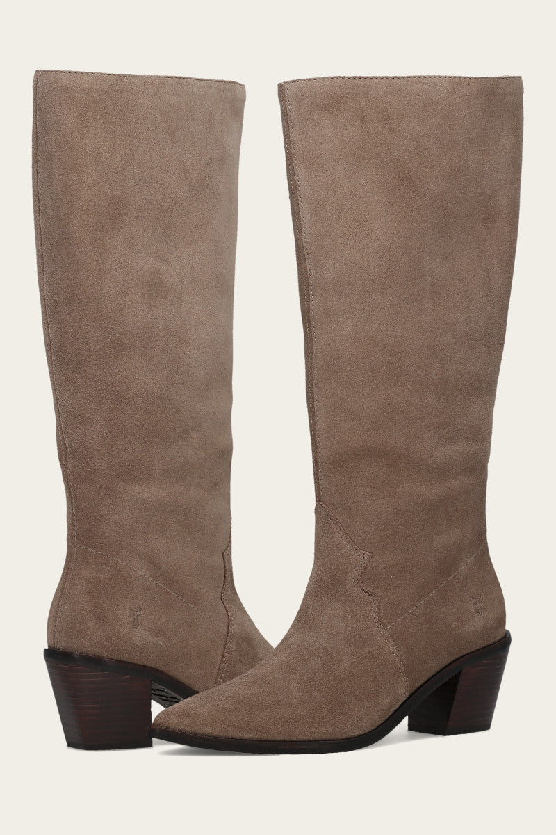 Sara Slouchy - Dark Taupe - Pair