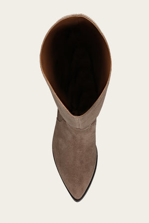 Sara Slouchy - Dark Taupe - Top Down