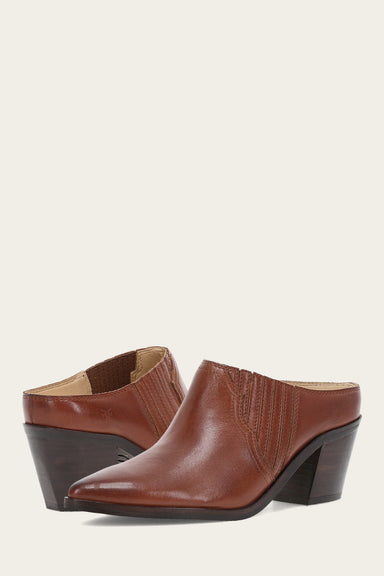 Sara Western Mule - Cinnamon - Pair