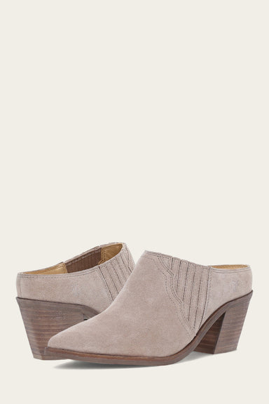 Sara Western Mule - Taupe - Pair