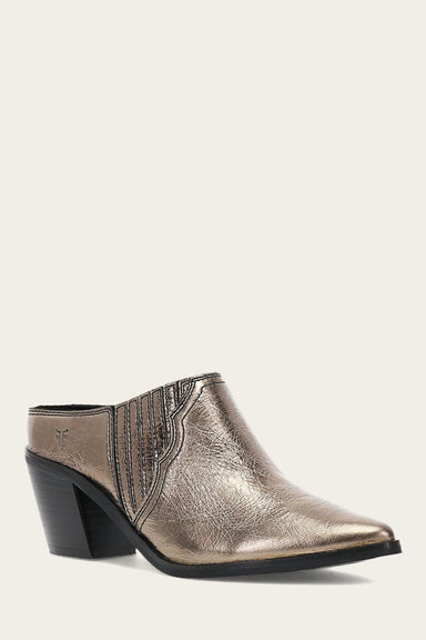 Sara Western Mule - Bronze - Hero