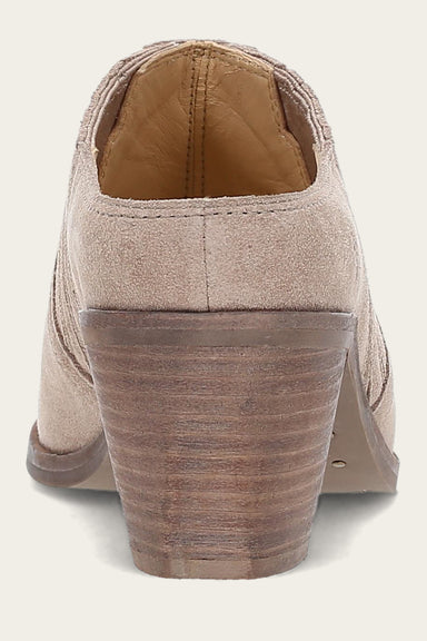 Sara Western Mule - Taupe - Back