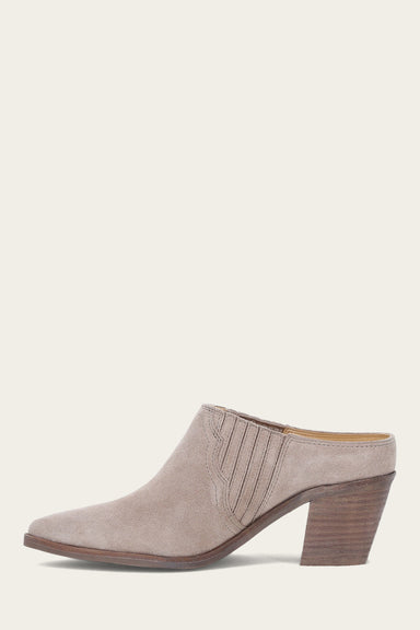 Sara Western Mule - Taupe - Inside