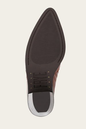 Sara Western Mule - Cinnamon - Sole