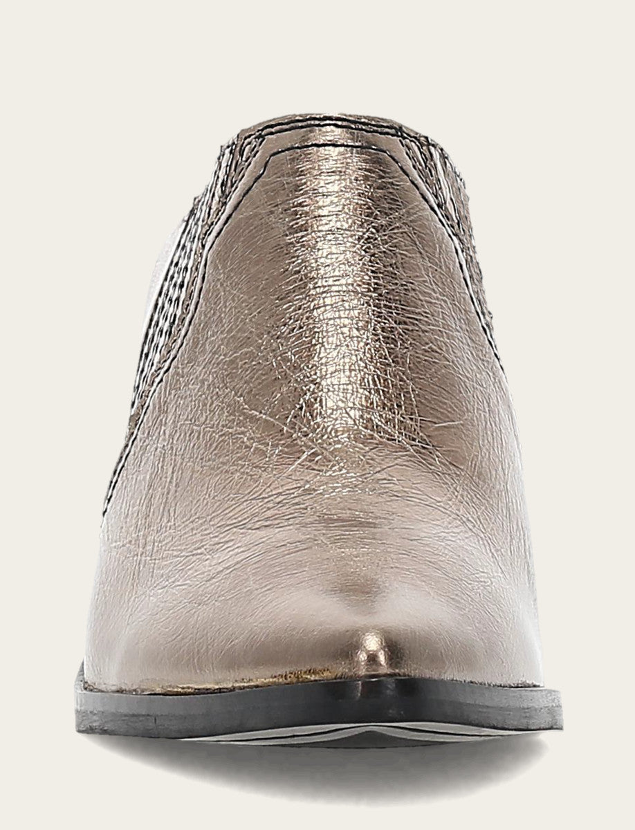 Sara Western Mule - Bronze - Front