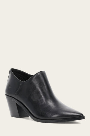 Sara Western Shootie - Black - Hero
