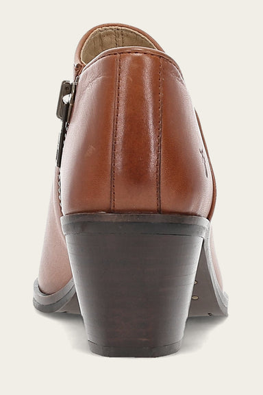 Sara Western Shootie - Cinnamon - Back
