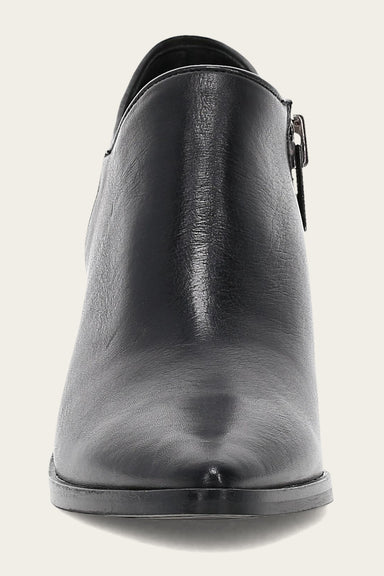 Sara Western Shootie - Black - Front