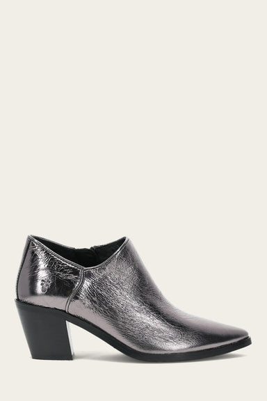 Sara Western Shootie - Pewter - Outside