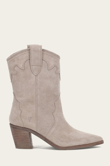 Sara Western Short - Taupe - Outside