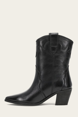Sara Western Short - Black - Inside