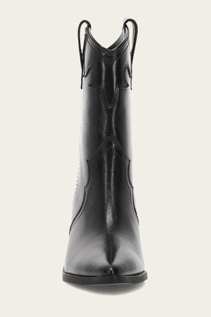 Sara Western Short - Black - Front