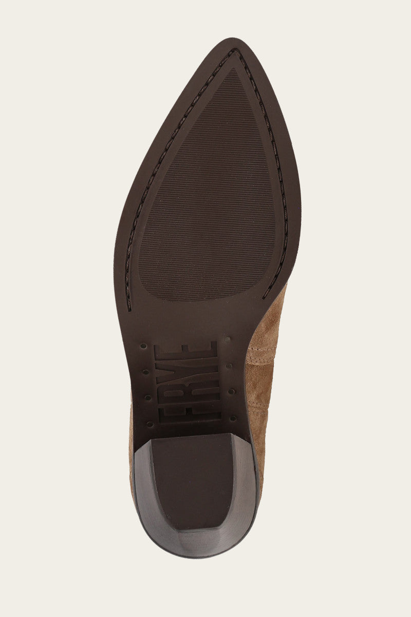 Sara Wingtip Stud - Almond - Sole