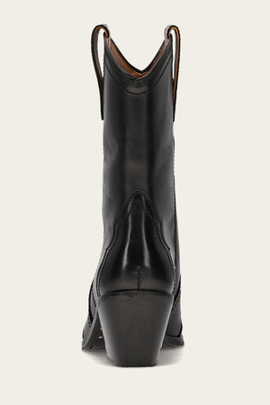 Sara Wingtip Stud - Black - Back