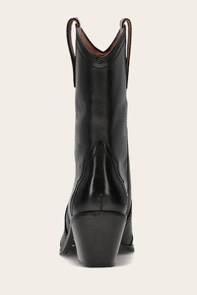 Sara Wingtip Stud - Black - Back