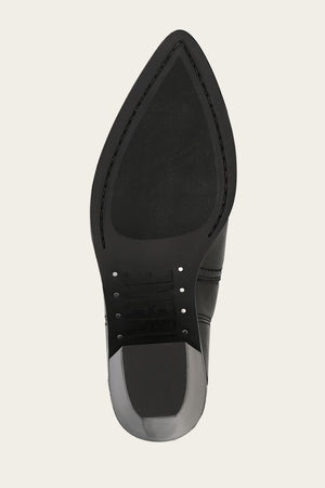 Sara Wingtip Stud - Black - Sole