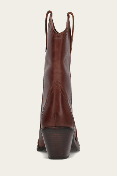 Sara Wingtip Stud - Saddle - Back