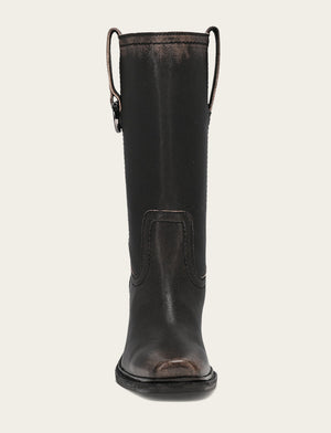 Sedona Mid D-Ring - Antique Black - Front
