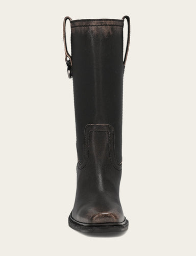 Sedona Mid D-Ring - Antique Black - Front
