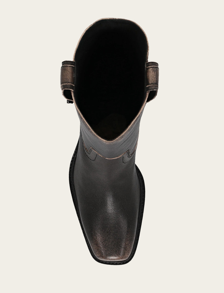 Sedona Mid D-Ring - Antique Black - Top Down