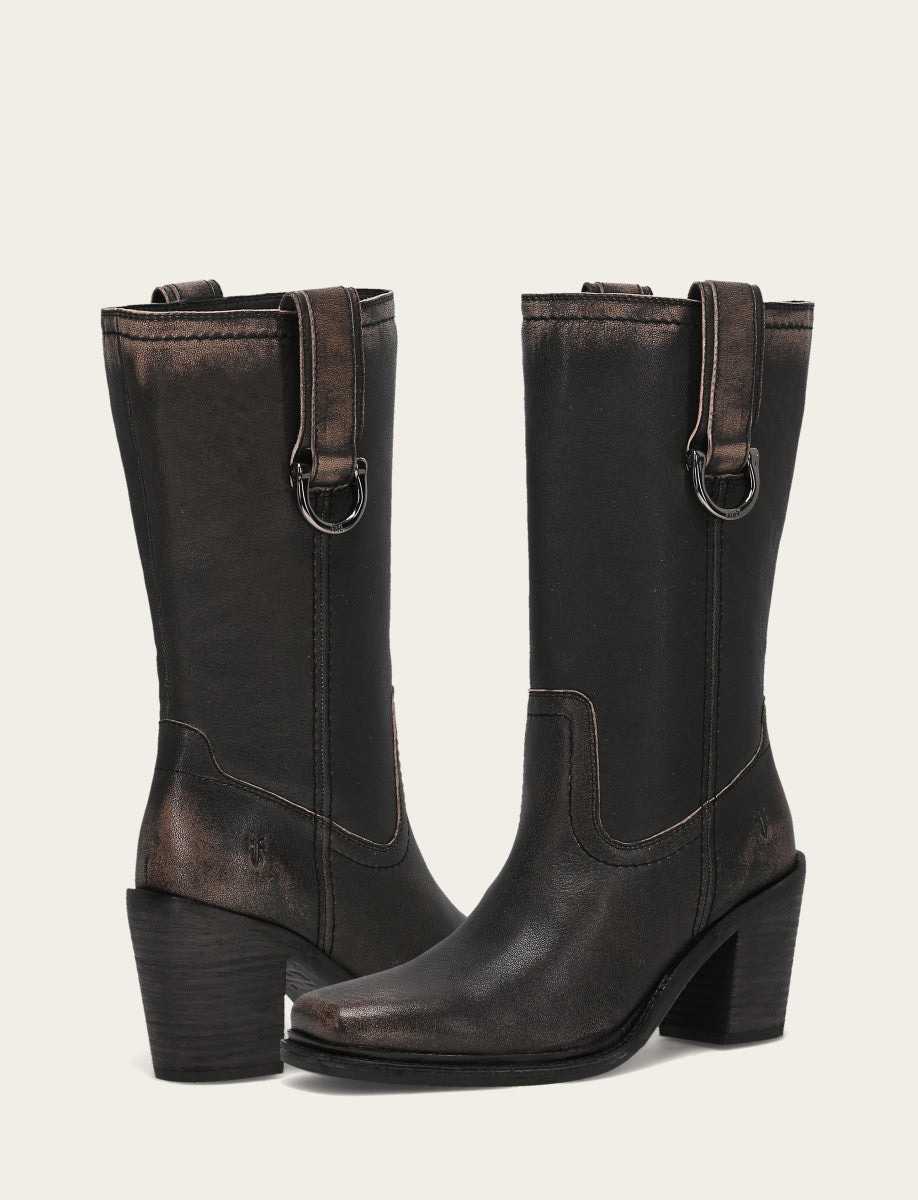 Sedona Mid D-Ring - Antique Black - Pair