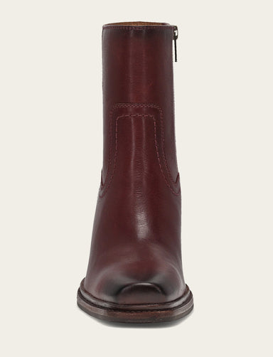 Sedona Short Inside Zip - Bordeaux - Front